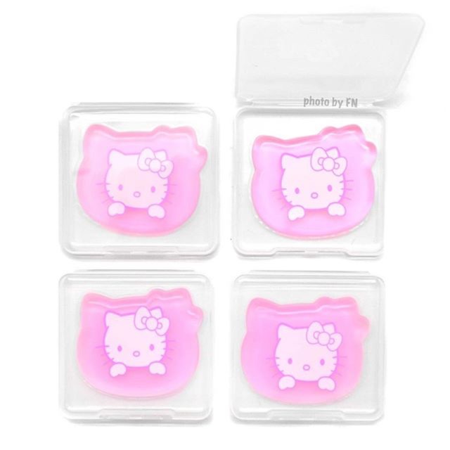 HK sili sponge + box pink