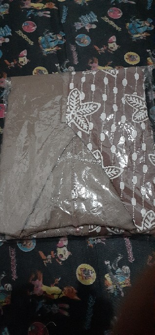 Tey-17 Batik Wanita Asj Sa Hrb026 Kenongo Kemeja Tosca Pendek