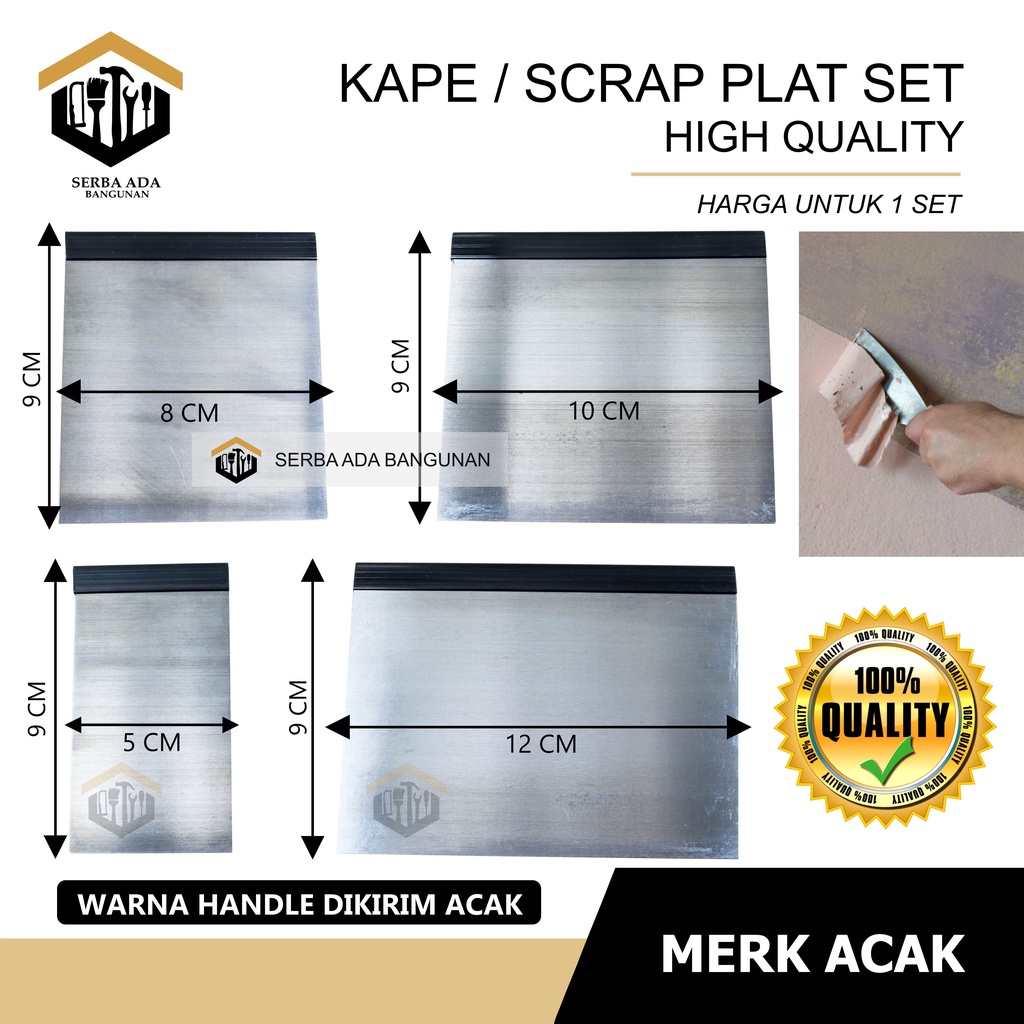 Kape Set Nug isi 4 Pcs - Scrap Set Merk Nug