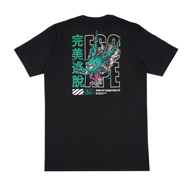 Escaperfect T-shirt Dragon Black