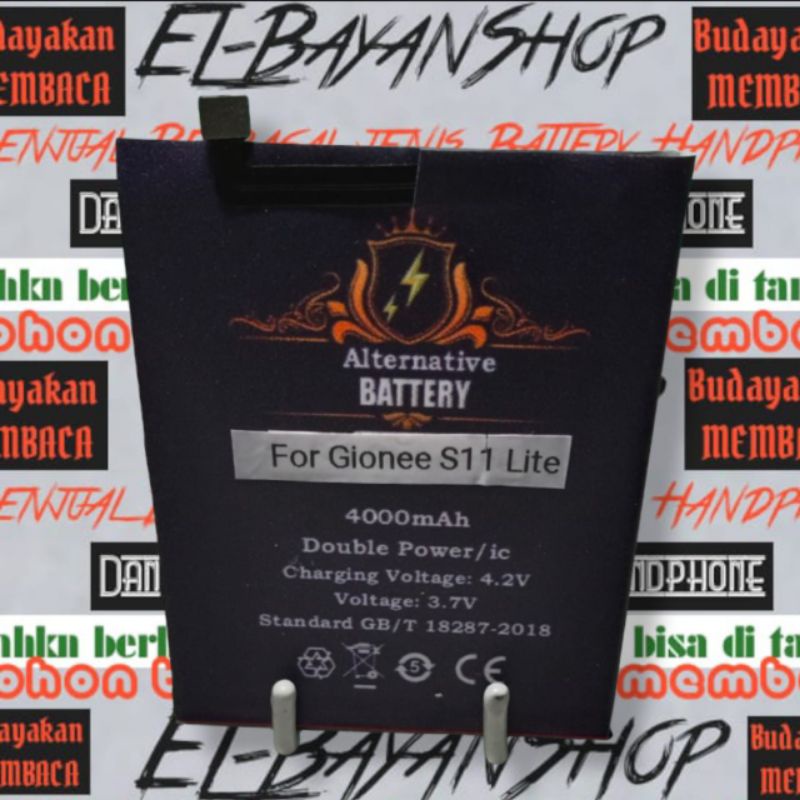 Batrai Modif Gionee S11 Lite Batre  Persamaan Baterai