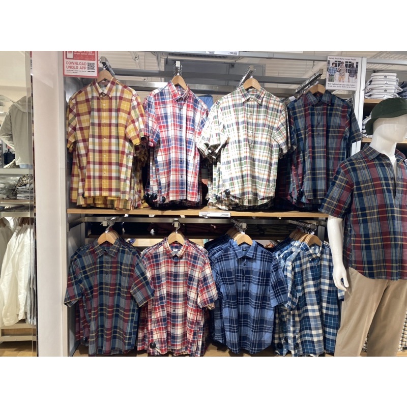 Jastip Kemeja Flannel Uniqlo