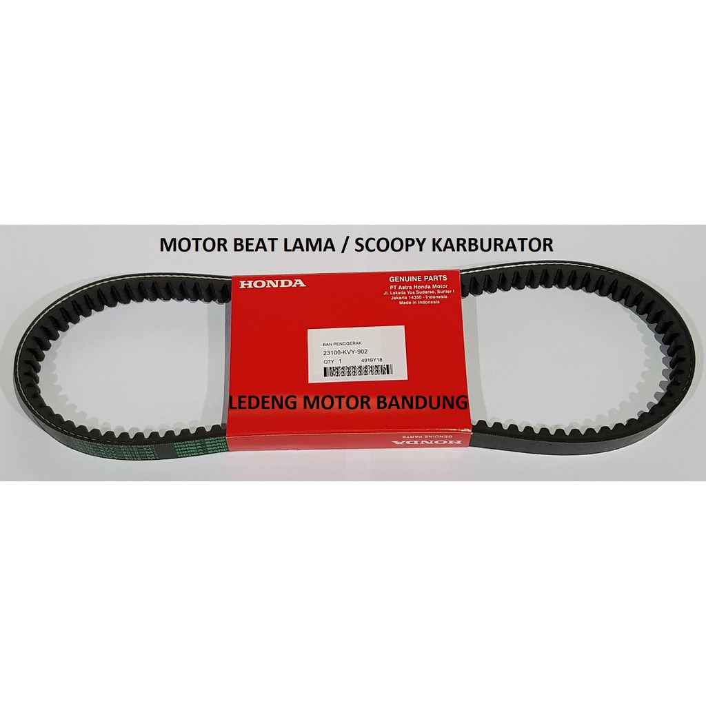 Van Belt V-belt Timing Belt Honda Beat Original 23100-KVY-BA1