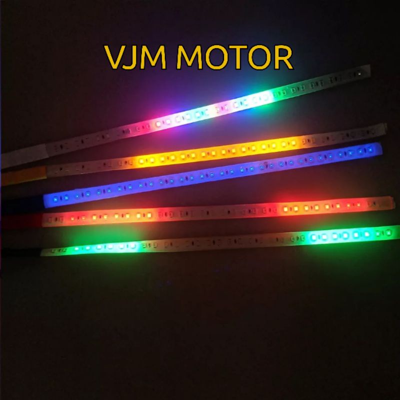 Lampu alis Led Lampu kolong Warna warni 30 cm Flexible Universal motor