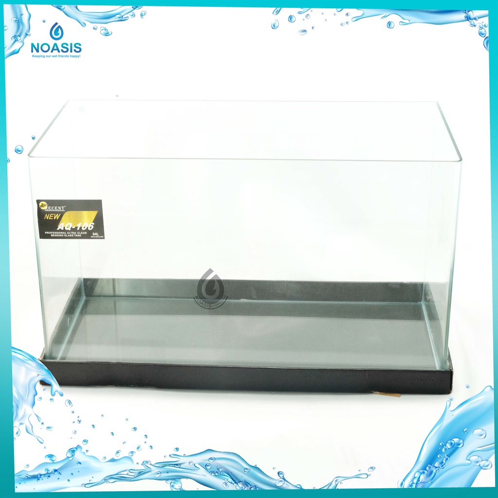 AQUARIUM AQUASCAPE BENDING IMPORT GLASS TANK RECENT AQ 106(GOJEK GRAB)