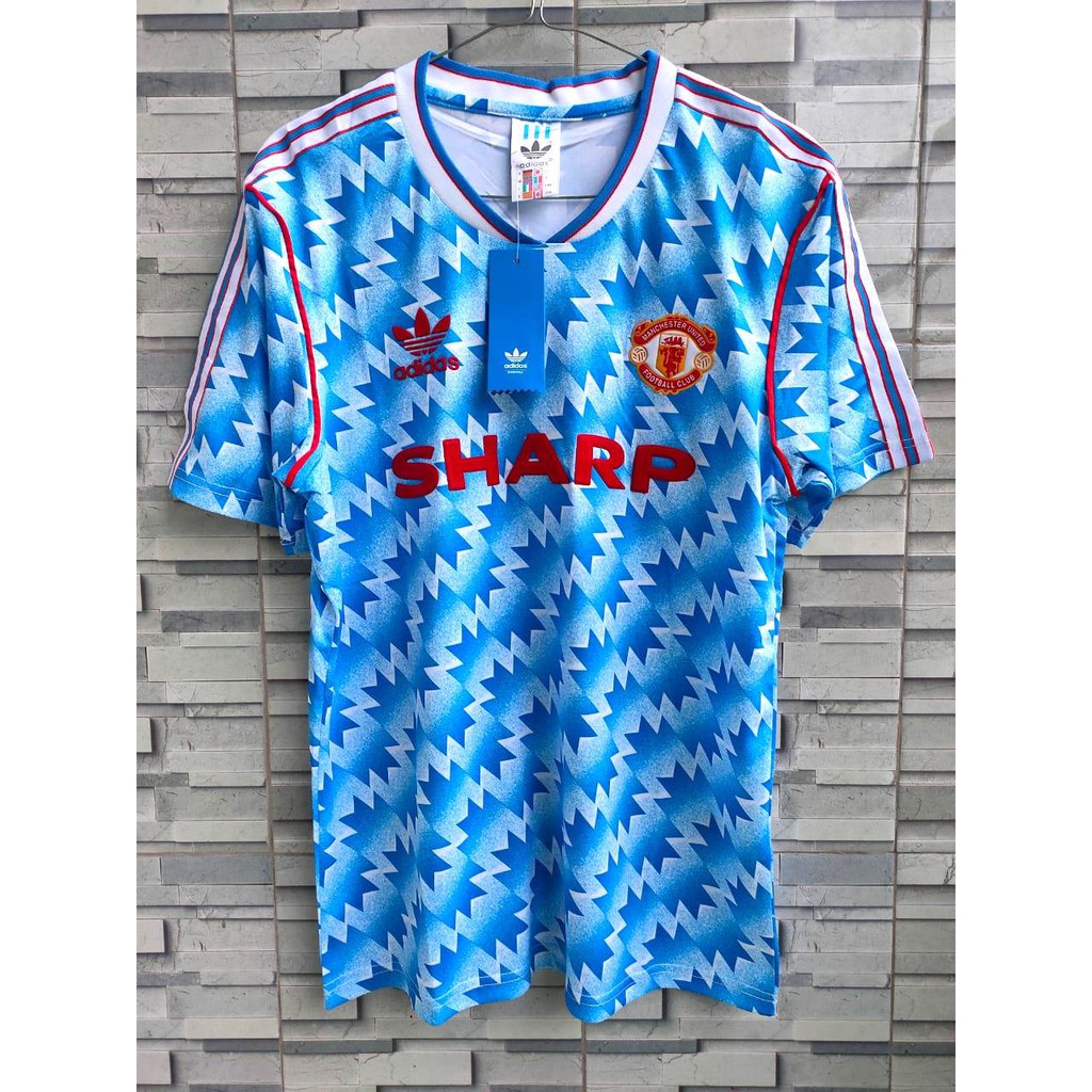 HQ RETRO JERSEY BOLA MU AWAY 1990/1992 GO HQ IMPORT