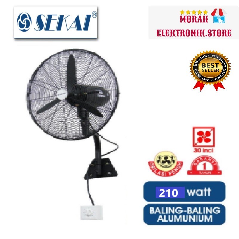 Sekai Kipas Angin Dinding Industri IWF 3077 - 30 inch
