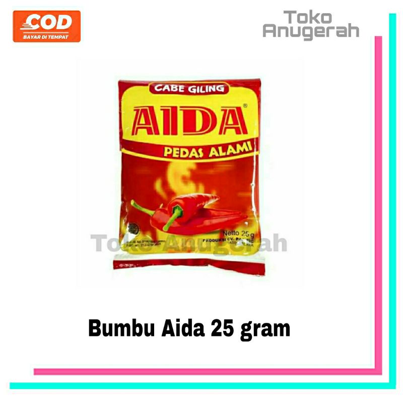 

Cabe Giling Aida 25gram