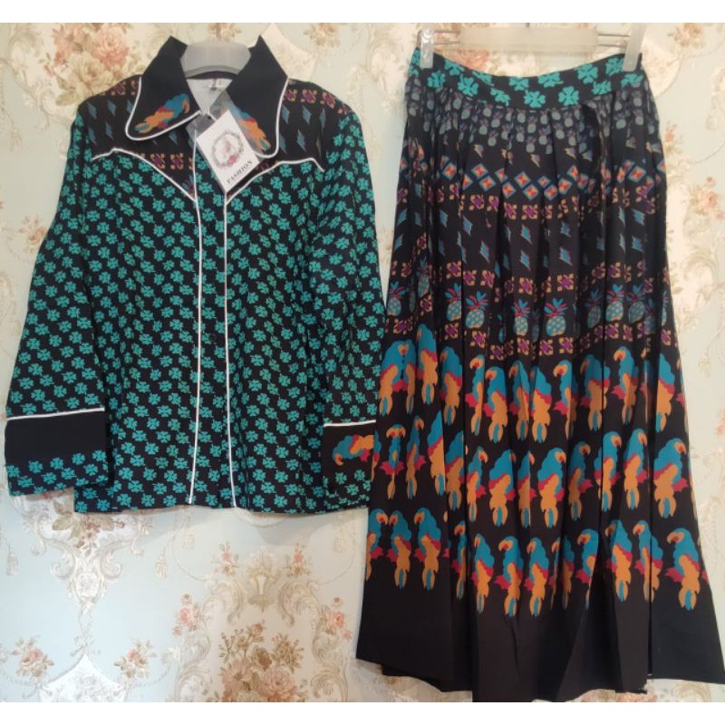 One Set Skirt Gucci Premium Import