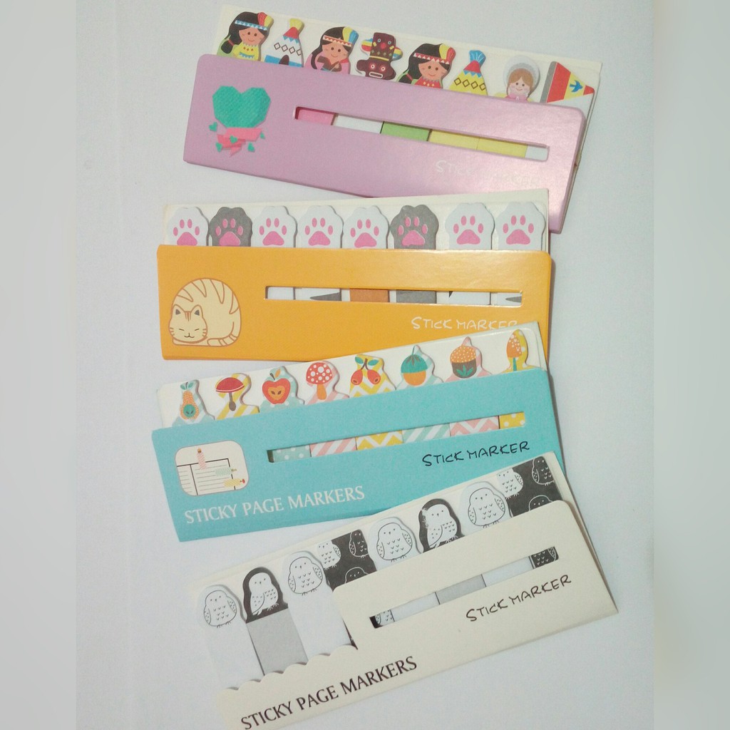 

pembatas kertas karakter / pembatas buku karakter