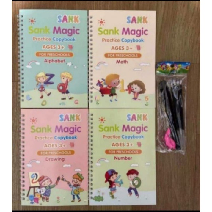 

BUKU BELAJAR ANAK AJAIB//1SET ISI 4 PCS