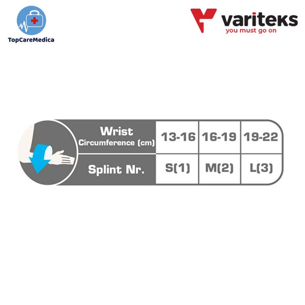 [309] Variteks Flexi Brace Splint (Pelindung Pergelangan Tangan)