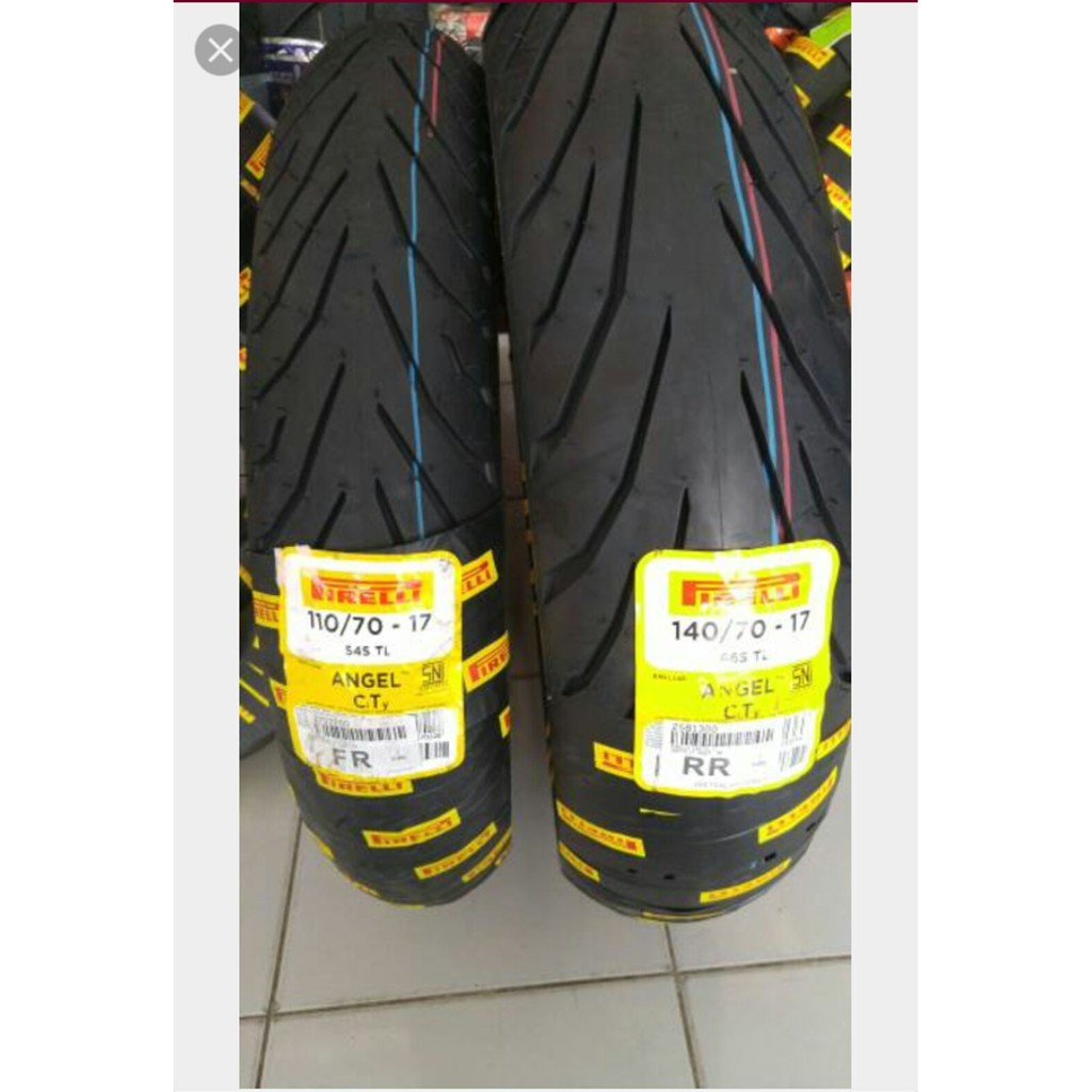 Promo Puasa Ban Pirelli ANGEL CITY Ukuran 90-80 Ring 17  Diskon