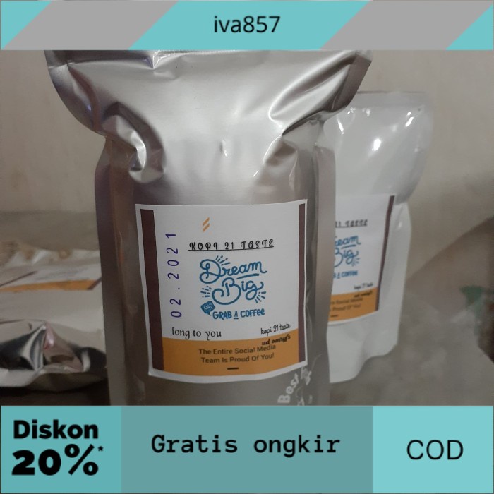 PROMO kopi21 200gr GRATIS ONGKIR