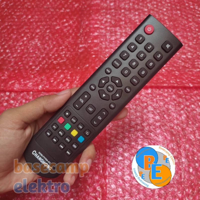 Remot TV CHANGHONG LED 100% Original GCBLTV70A C2 Bonus Batu Baterai AAA 4 Pcs L24G3 L24G5W L24H2