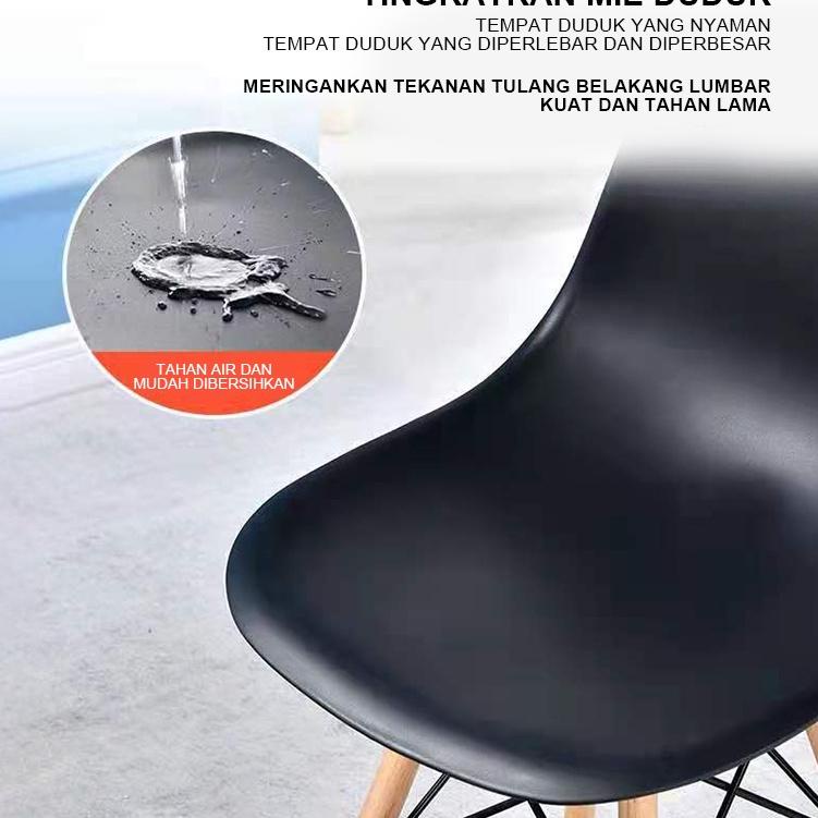 e8✦Model Terkini✸➩ Weyon Sakura Kursi minimalis Cafe kursi modern sederhana bergaya Eropa kursi Puti