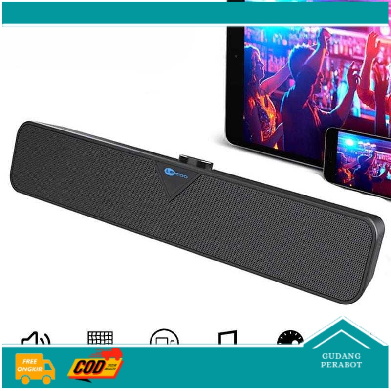 Lenovo Lecoo Soundbar Speaker Dynamic Sound 6W Wired Version - DS102