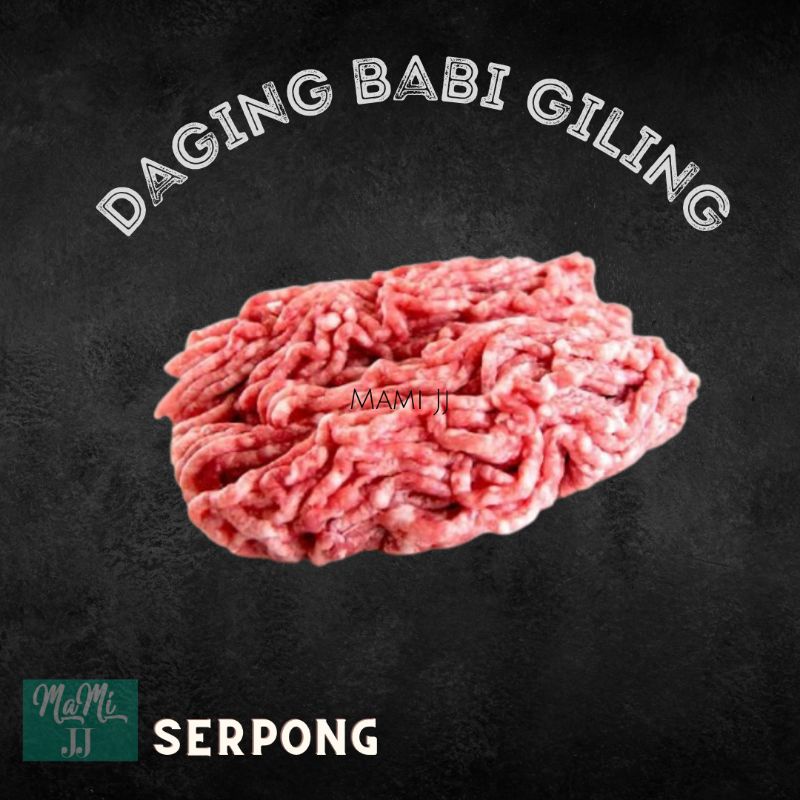 

Bali Pork Minced /Daging Babi Bali Giling (Gojek/Grab only)