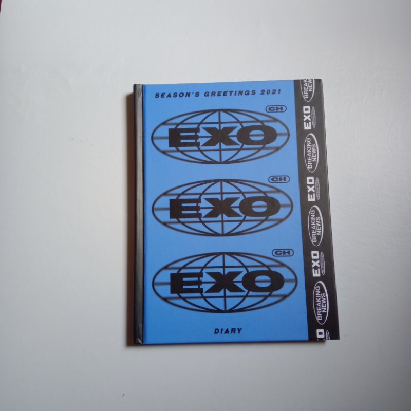 season greeting 2021 sg21 exo diary mini brochure