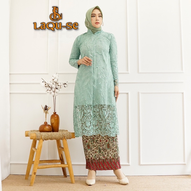 Kebaya Tunik Busui Stelan Kebaya Tunik Modern Kebaya Wisuda Set Baju Kondangan Baju Pesta Tunik Busui Stelan Kebaya Terbaru By Laquse