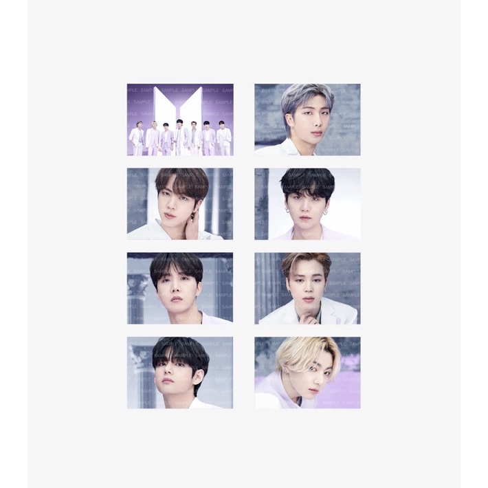 SHARING BTS THE BEST POSTCARD