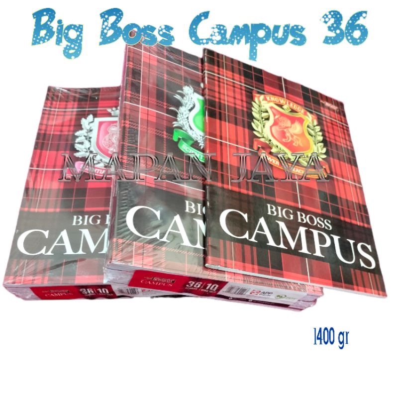 

Buku Tulis BOXY BIG BOSS 36 lembar