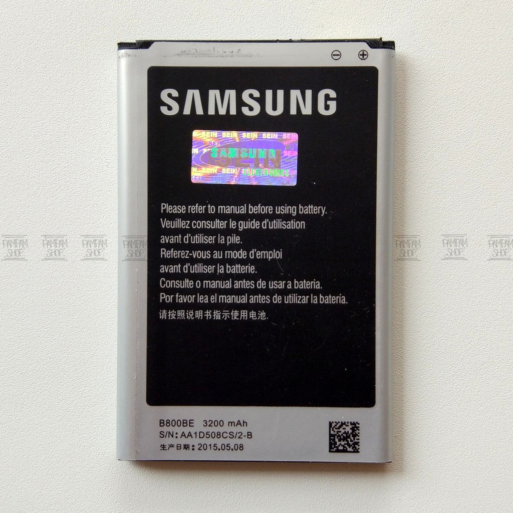 Baterai Samsung Galaxy Note 3 N900 N9000 Original OEM Batre Batrai Battery HP Handphone