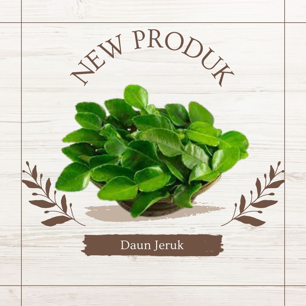 

Daun jeruk segar bumbu masak kemasan 50gr