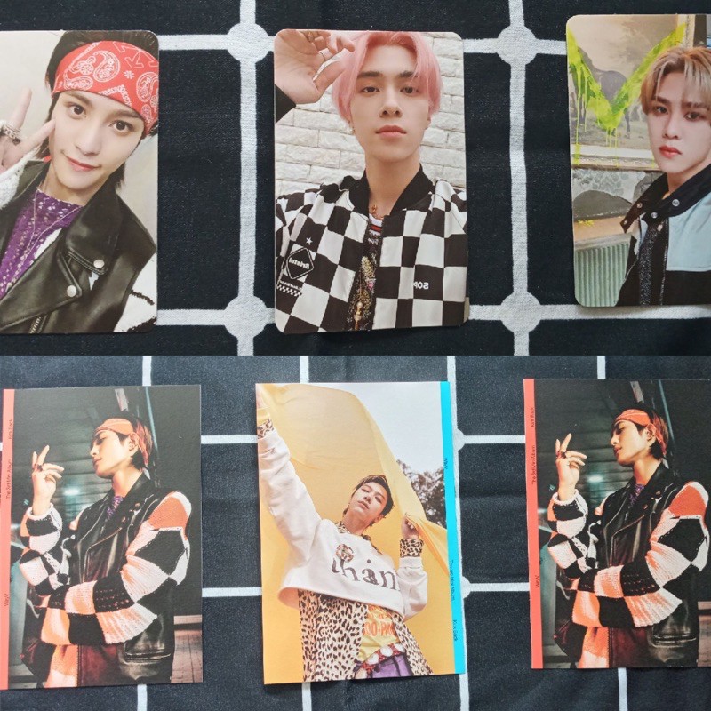 WayV Kick back photocard postcard