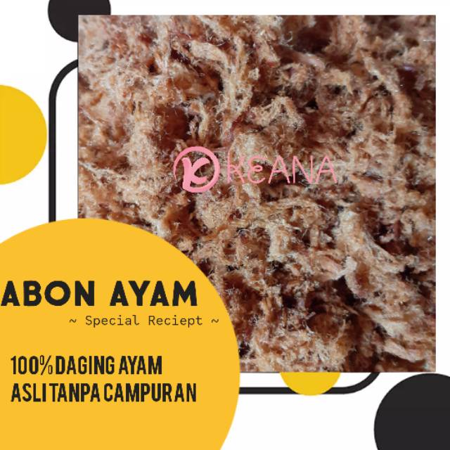 

Abon Ayam KEANA Asli tanpa Campuran 1kg