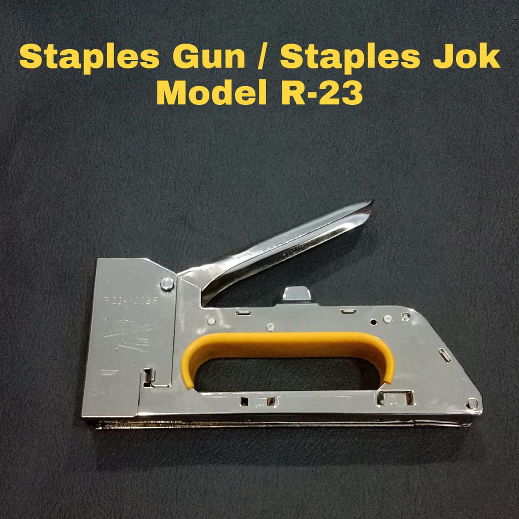 

RRT Staples Gun R-23 /Staples Hekter Tembak Jok Model Rapid R23