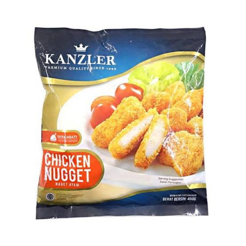 Chicken nugget kanzler Nugget ori Kanzler Frozen Food Chicken Nugget Premium Kanzler 450g