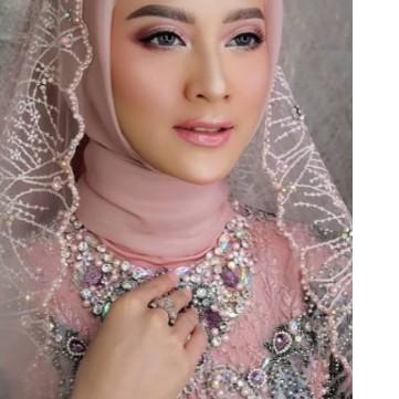 ♥ SLAYER PENGANTIN AKAR MUTIARA PAYET / HIJAB PENGANTIN / BISA ♪