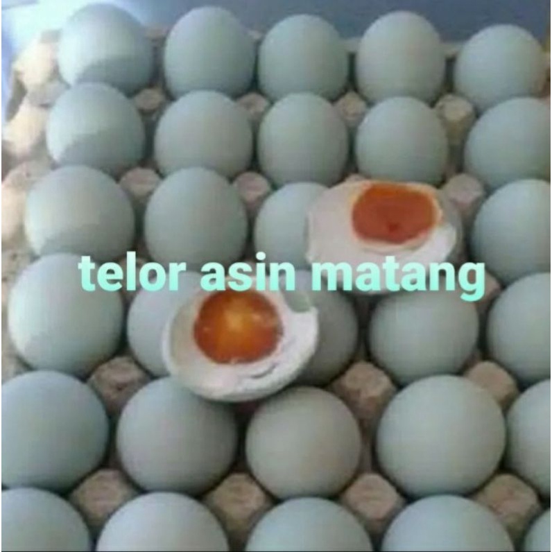 

telor asin 1 biji