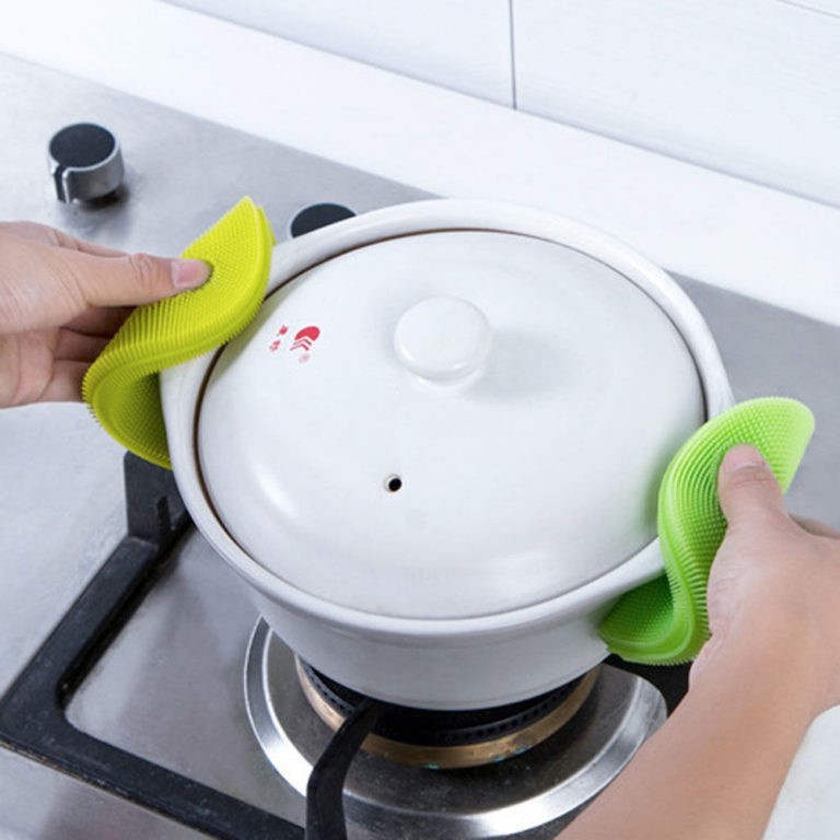 FUTAKO Spons Cuci Piring Silicon / Silikon Pembersih Serbaguna