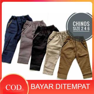  Celana  Panjang Chinos Anak Laki Usia 1 4 5 Tahun Shopee 