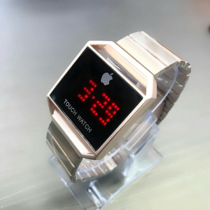 JAM TANGAN PRIA COWOK IPHONE IP015 LED SEMI SUPER