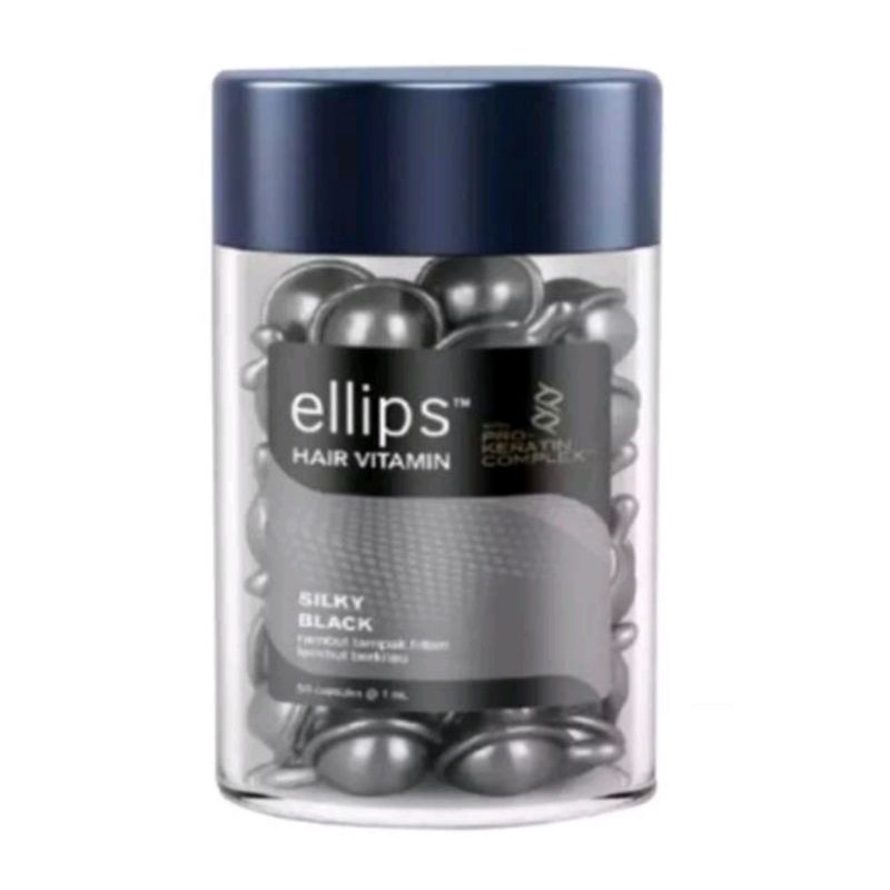 ELLIPS Hair Vitamin Rambut /Hair Vitamin Pro Kreatin Complex (Isi 50) BOTOL