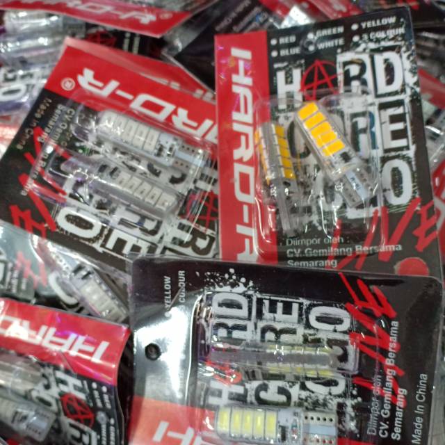 Lampu Senja 10 Led T10 - Lampu Sein Sen Motor Mobil - Lampu Led T10