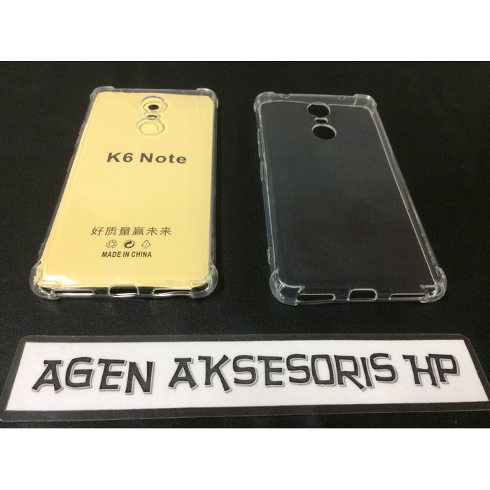 Anti Crack Lenovo K6 Note K6 Plus K6+ 5.5 Inchi Softcase Tahan Banting Aksesoris Smartphone Model