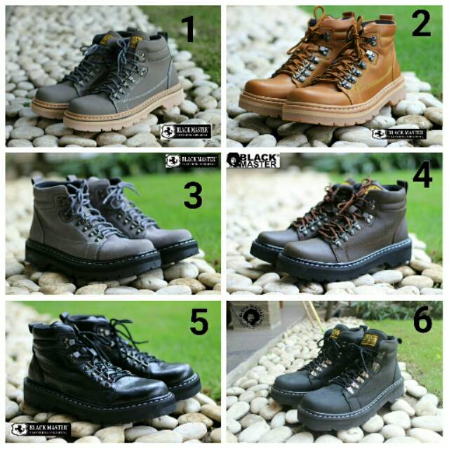 SEPATU BOOT KULIT ASLI PRIA OUTDOOR