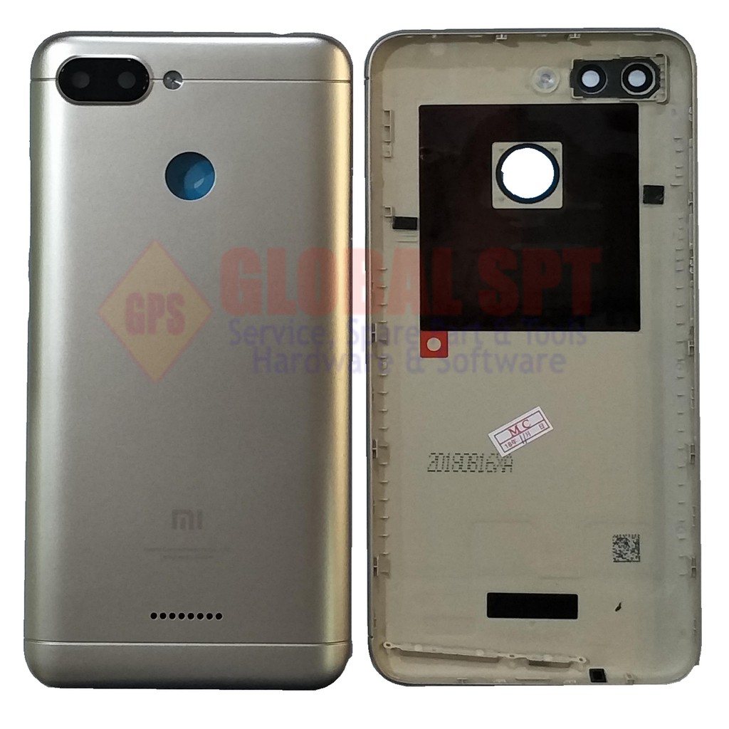 BACKDOOR XIAOMI REDMI 6 / BACK DOOR / COVER BELAKANG REDMI6