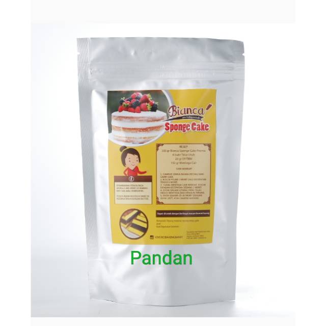 Bianca Lotus Pandan Spongecake Premix