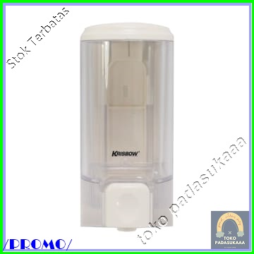 Krisbow Dispenser Sabun Cair 500 Ml Wadah Tempat Sabun