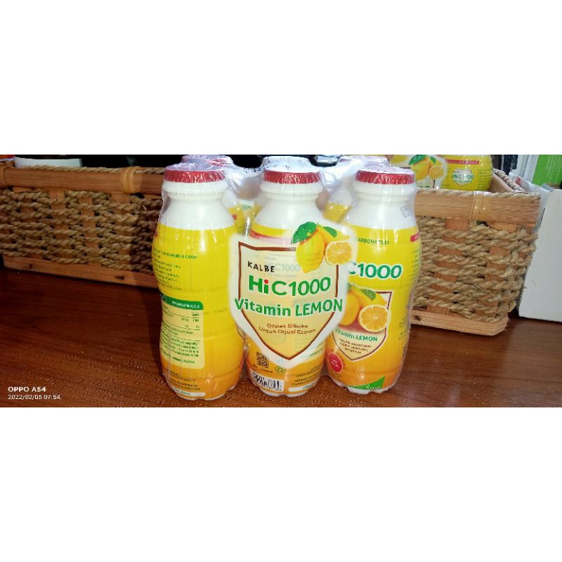 Kalbe HiC1000  Botol plastik Vitamin C1000  @140ml