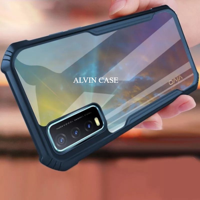 Case VIVO Y20 Y20S Y20 G  Y20S G Y20i Y12S Hard Case Transparan Casing