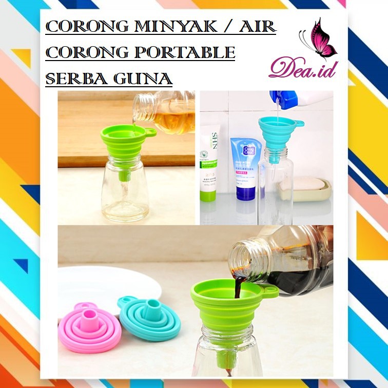 [DEASHOP] CORONG SILIKON PRAKTIS / CORONG MINYAK