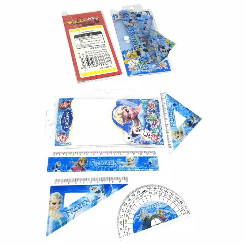 

Set Penggaris Matematika Busur Siku Mistar