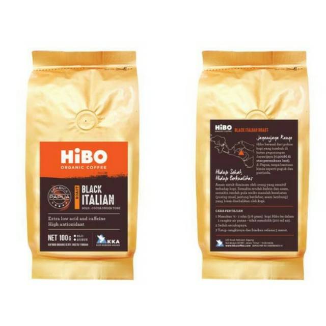 

HiBo Organic Coffee Black Italian _ Kopi Organik 100g