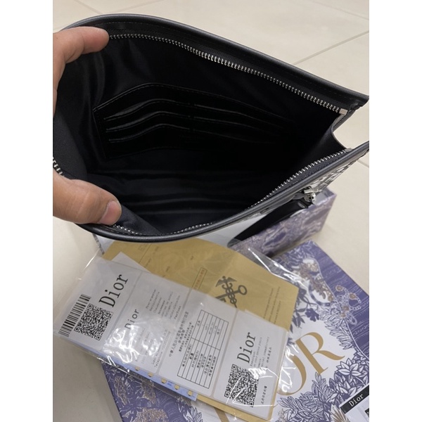 clutch dior Tas tangan Handbag premium mirror quality pria/wanita